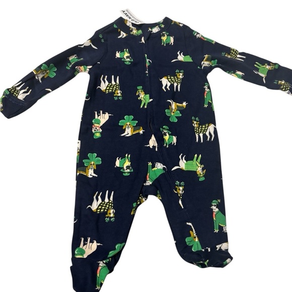 Old Navy Kids Bodysuits - Cream and Black with Tree Print and - Picture 3 of 4